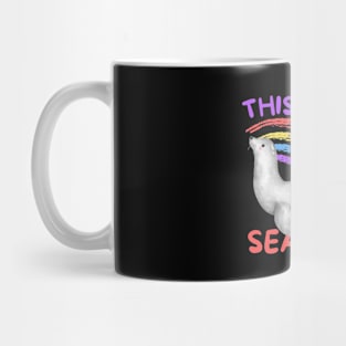 This Girl Loves Sea Lions Seal Mug